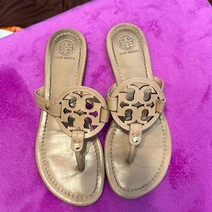 Tory Burch Miller sandals.